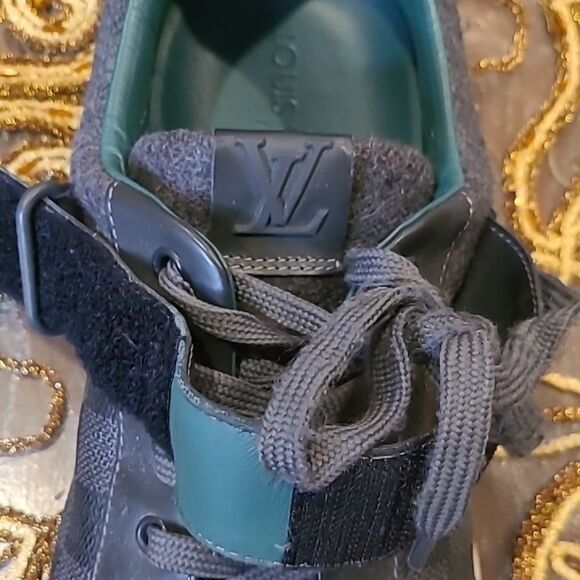 Louis Vuitton Graphite Elliptic Damier Trainers Sneakers size 10 - Picture 9 of 11